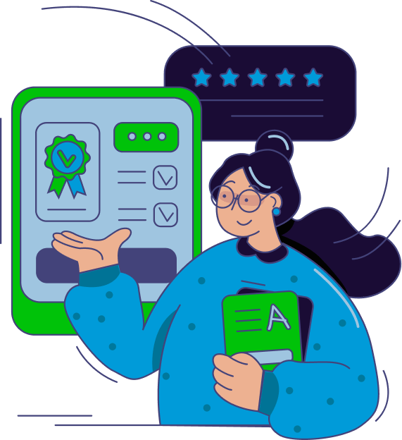 Ilustrasi akun Websku